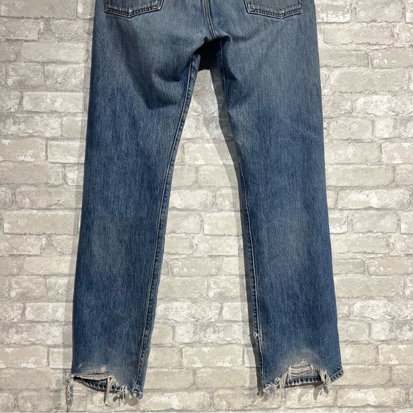 36x36 Vintage 90s Y2K Levi's 501Button Fly Medium Wash Dad Jeans *Flawed* - Picture 7 of 16